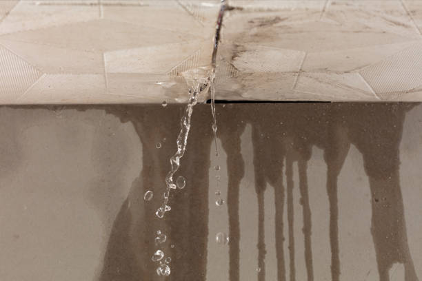 Professional Sewage Cleanup technician working in Burleson, TX